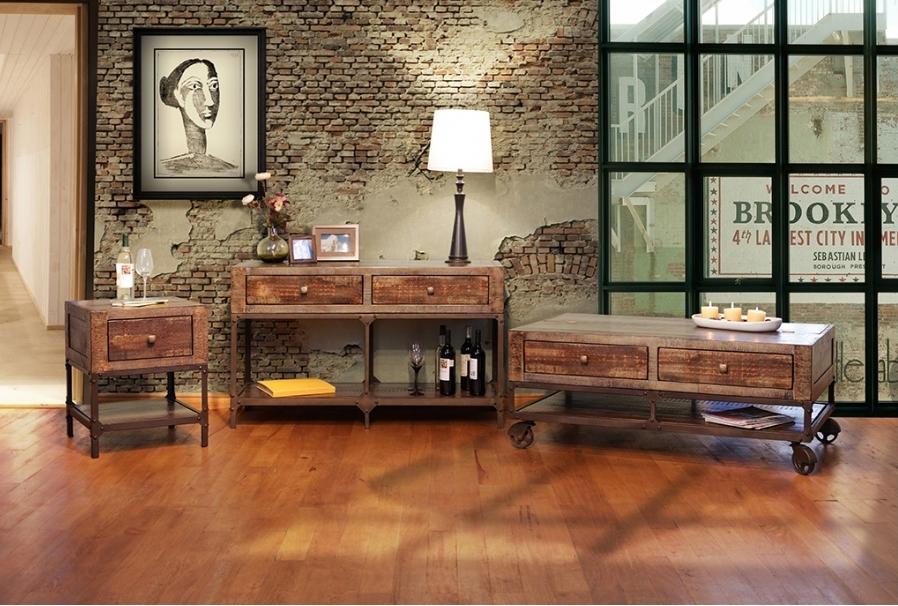 Urban gold coffee top table